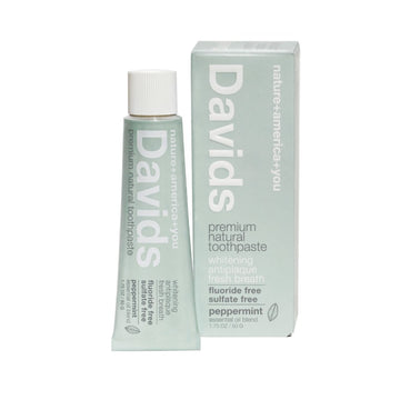 Davids Natural Toothpaste, Travel Size - Green Eco Dream